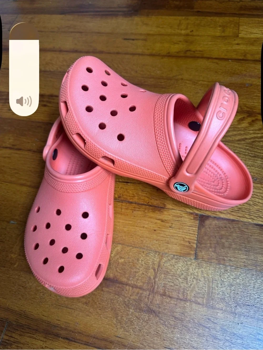 Crocs Classic Clogs Adult Unisex M6/W8 Tangerine Orange Slip-ons Shoes